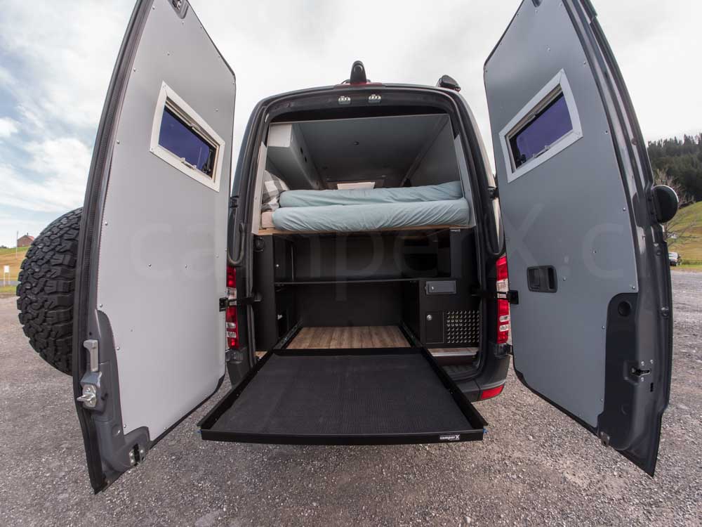 Sprinter Heckauszug für den Mercedes Sprinter und Kastenwagen