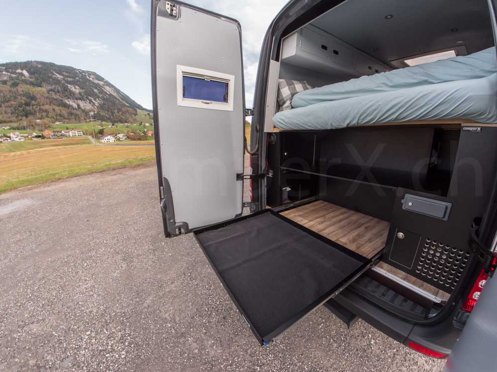 Sprinter Heckauszug für den Mercedes Sprinter und Kastenwagen
