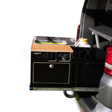 VW Bus T6 Kofferraum Box ausziehbar Kiste Heckauszug