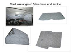 Komplette Verdunkelung Fahrerhaus und Kabine T6/ T5