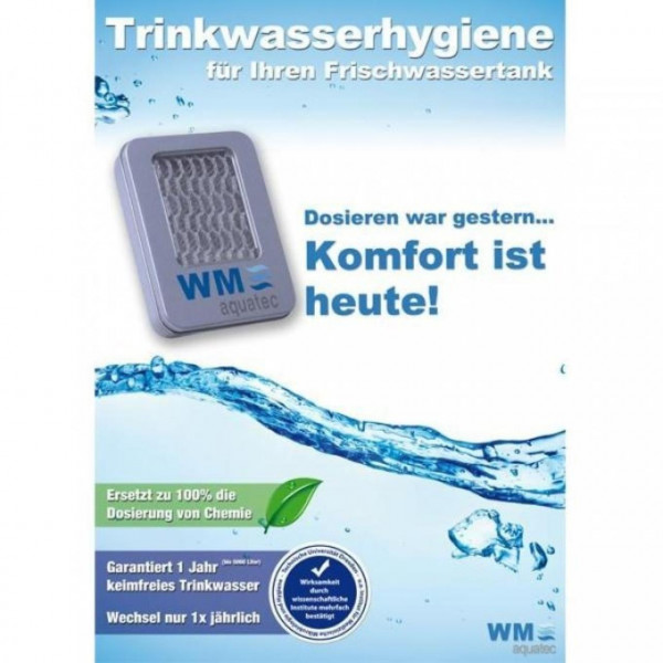 WM Aquatec SilberNetz Wasserkonservierung - Top Preis bei camperX - VW T6  und T5 California Zubehör Shop für Camping