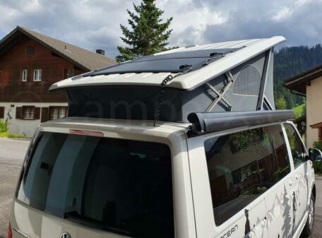 VW California Beach Solar Dach