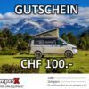 Gutschein camperX CHF100