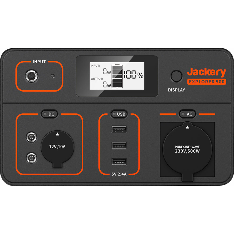 Jackery EXPLORER Powerstation 500 Wh VW California