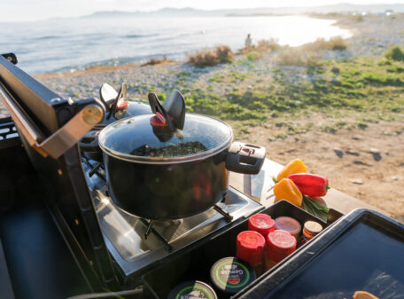 Mobile camping Küchenkiste