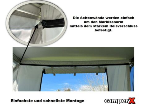 Montageanleitung Markisenzelt VW California Thule