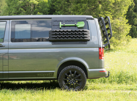 sandblechhalter vw t6 california