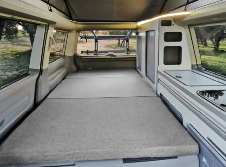 vw california matratze unten