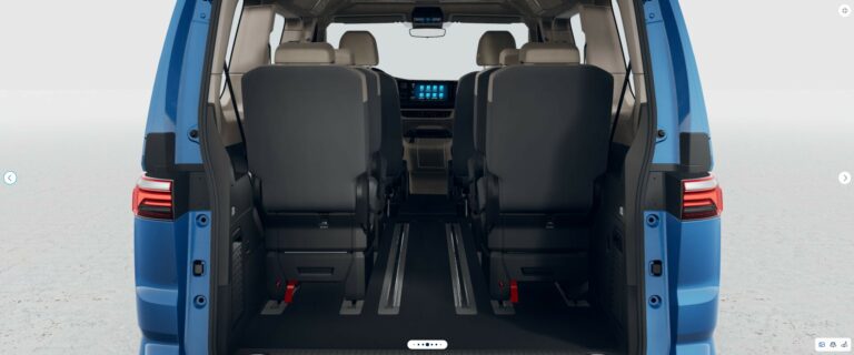 VW T7 California Beach Kofferraum