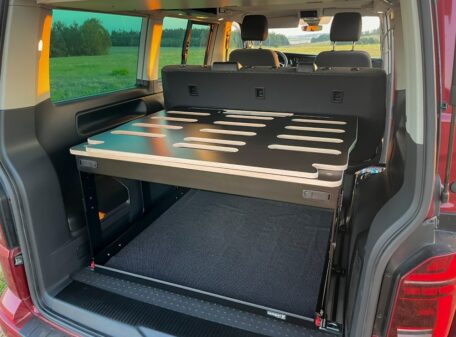 VW Bus T6 Bett klappbar