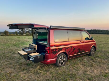 VW California T6 Heckauszug Küche