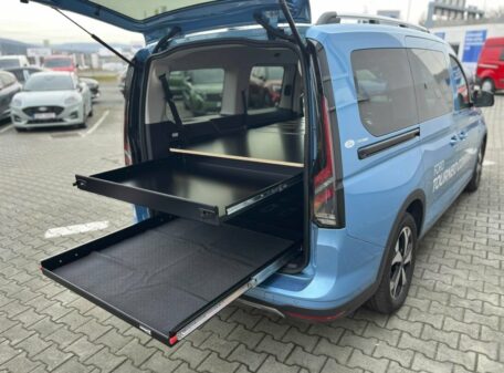 vw caddy schlafsystem