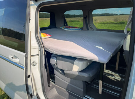 vw t7 matratze bett